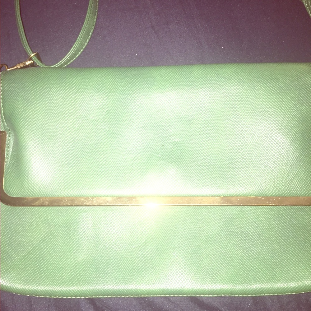 Stylish Green Clutch